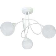 Lustres, suspensions et plafonniers Tosel Lustre multi bras métal blan...