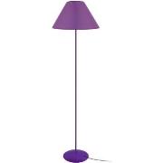 Lampadaires Tosel Lampadaire droit métal violet