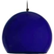 Lustres, suspensions et plafonniers Tosel Suspension globe métal bleu ...