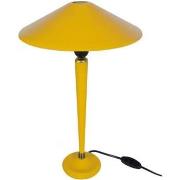 Lampes de bureau Tosel Lampe de chevet conique métal jaune