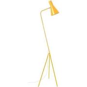 Lampadaires Tosel lampadaire liseuse articulé métal jaune