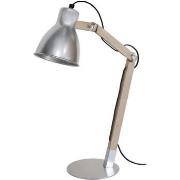 Lampes de bureau Tosel Lampe de bureau articulé bois naturel et alumin...