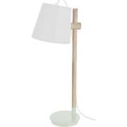 Lampes de bureau Tosel Lampe de bureau articulé bois naturel et vert