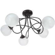 Lustres, suspensions et plafonniers Tosel Lustre multi bras métal noir