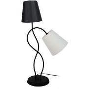 Lampes de bureau Tosel Lampe de chevet multi bras métal noir