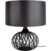 Lampes de bureau Tosel Lampe de salon globe métal noir
