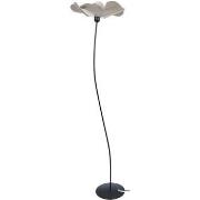 Lampadaires Tosel Lampadaire arbre métal noir et taupe