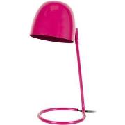 Lampes de bureau Tosel Lampe de bureau droit métal rose