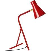 Lampes de bureau Tosel Lampe de bureau articulé métal rouge