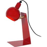 Lampes de bureau Tosel Lampe de bureau articulé métal rouge