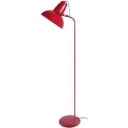 Lampadaires Tosel lampadaire liseuse articulé métal rouge