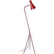 Lampadaires Tosel lampadaire liseuse articulé métal rouge