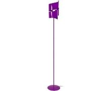 Lampadaires Tosel Lampadaire droit métal violet