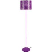 Lampadaires Tosel Lampadaire droit métal violet