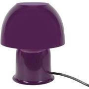 Lampes de bureau Tosel Lampe de chevet champignon métal violet