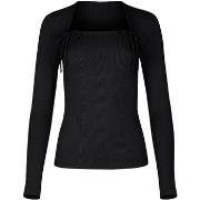 Blouses Lisca Top manches longues encolure réglable Kenza