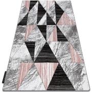 Tapis Rugsx Tapis ALTER Nano triangle rose 140x190 cm