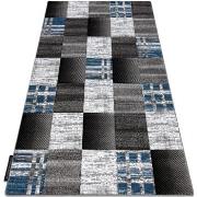 Tapis Rugsx Tapis ALTER Siena carrés treillis bleu 140x190 cm