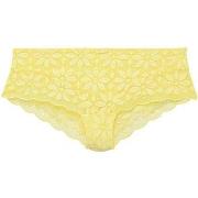 Shorties &amp; boxers Pomm'poire Shorty jaune Flamant Rose