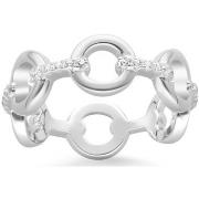 Bijoux Orusbijoux Bague Argent Elise Zirconium Blanc