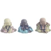 Statuettes et figurines Signes Grimalt Bouddha 3 Différent Set 3U