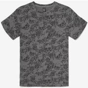 T-shirt Le Temps des Cerises T-shirt facto gris et noir