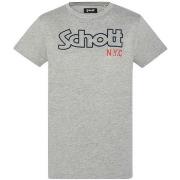 T-shirt Schott TSCREWVINT