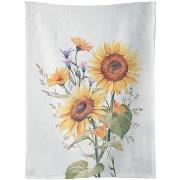 Torchons Ambiente Torchon en coton Tournesols 50 x 70 cm