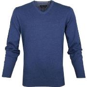 Sweat-shirt Casa Moda Pull Bleu Ciel