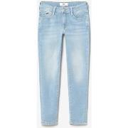 Jeans enfant Le Temps des Cerises Power skinny 7/8ème jeans bleu