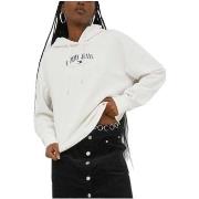 Sweat-shirt Tommy Jeans Sweat a capuche Ref 58877 YBH Blanc