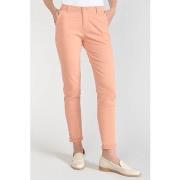 Pantalon Le Temps des Cerises Pantalon chino dyli3 pêche