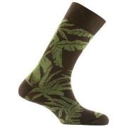 Chaussettes Kindy Mi-chaussettes en coton motif tropical MADE IN FRANC...