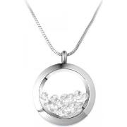 Collier Sc Crystal BS1362-ARGENT-CRYS