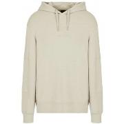 Sweat-shirt EAX sweat homme Beige Armani 3RZMHE ZJZDZ 1940