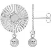 Boucles oreilles Sc Crystal BD4185-ARGENT-DIAMANT