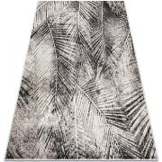 Tapis Rugsx Tapis MATEO 8035/944 Moderne feuilles de palmier 140x190 c...