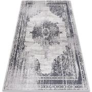 Tapis Rugsx Tapis lavable ANDRE 1187 Ornement, vintage antidé 120x170 ...