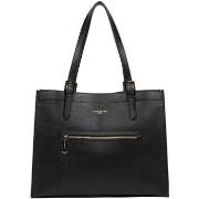 Sac a main LANCASTER Sac porte epaule en cuir Ref 48104 Noir