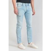 Jeans Le Temps des Cerises Delphes 700/11 adjusted jeans destroy bleu