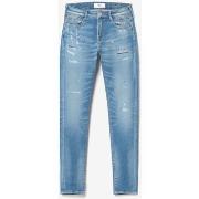 Jeans Le Temps des Cerises Dames power skinny 7/8ème jeans destroy ble...