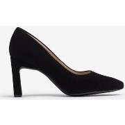 Chaussures escarpins Unisa Waba Black Suede