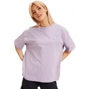 T-shirt Fila T-shirt oversize BAL shirtE pour femme Jaune et Violet