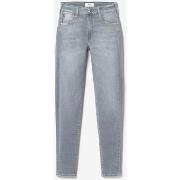 Jeans Le Temps des Cerises Pulp slim taille haute 7/8ème jeans gris