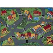 Tapis Rugsx TAPIS REBEL ROADS Village life 90 Pays, 95x133 cm