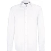Chemise Emporio Balzani chemise classique coupe droite clamica blanc