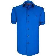 Chemise Andrew Mc Allister chemisette mode cintree island bleu