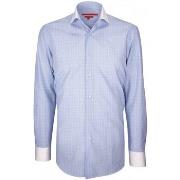 Chemise Andrew Mc Allister chemise mode col et poignets blancs josh bl...