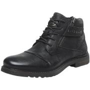 Boots Bugatti Boots en cuir Vittore homme Ref 58845 1000 Noir