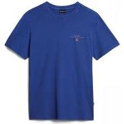 T-shirt Napapijri SELBAS NP0A4GBQ-B5A MAZARINE BLUE